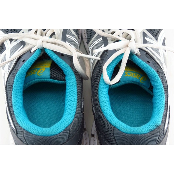 Asics Renovate Size 8 M Gray Lace Up Running Fabric Shoes - Picture 5 of 7